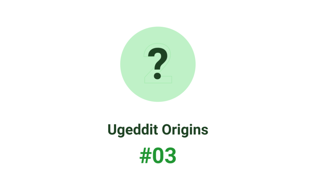 Ugeddit origins cover image