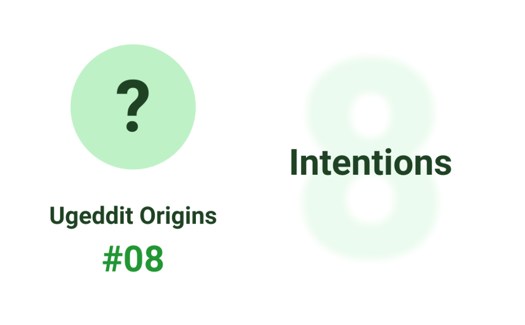 ugeddit intentions origins episode release series image