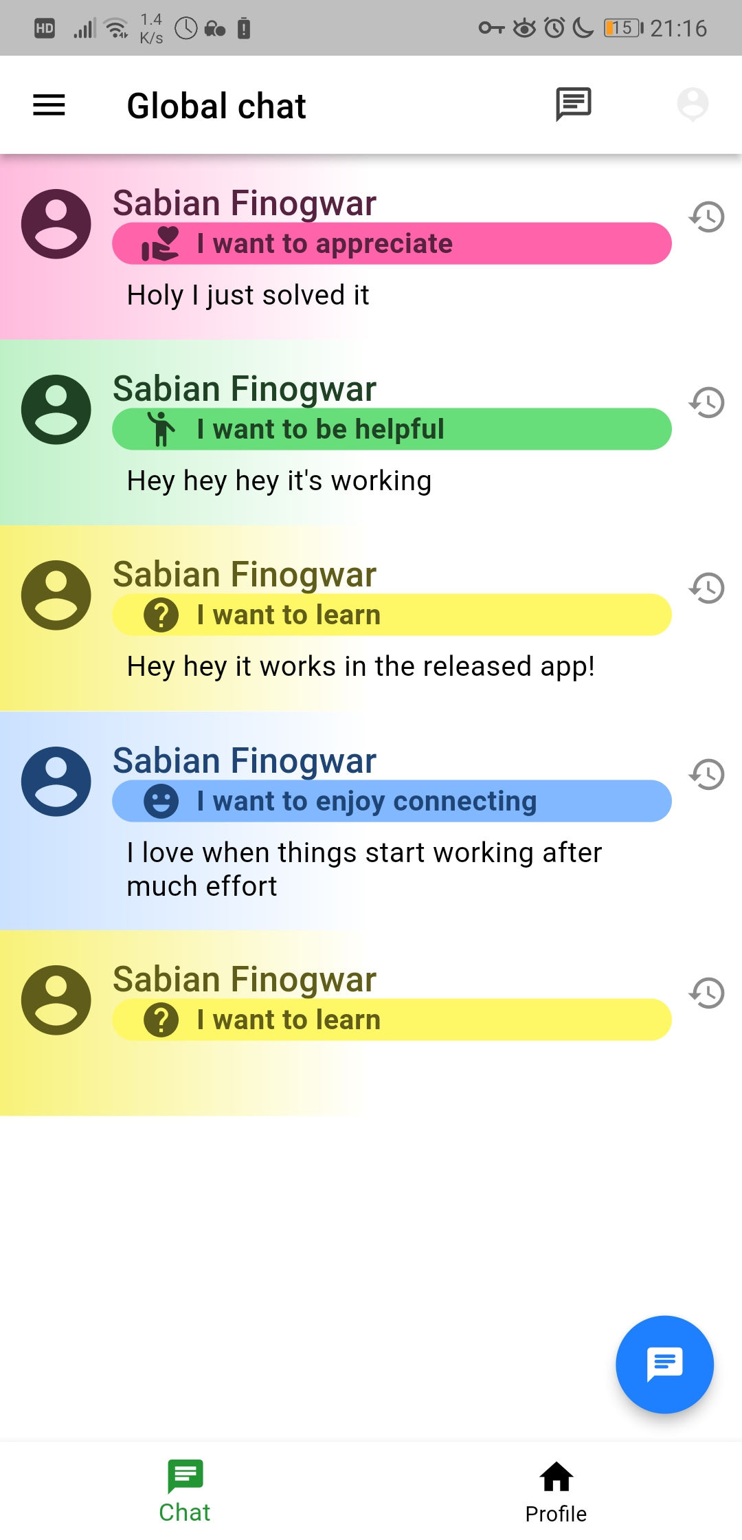 Messages UI Overhaul