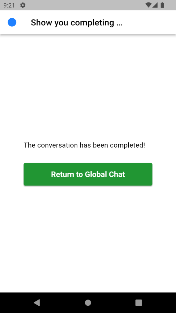 Convo completed - release 8